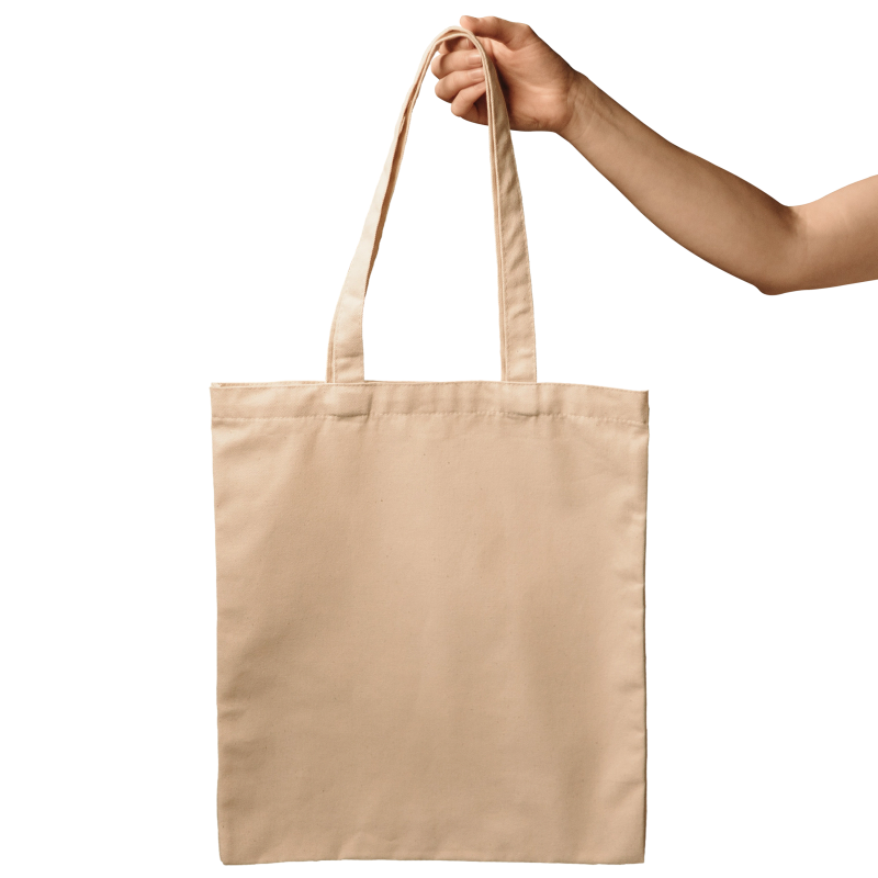 Ecobag de Lona Crua A36xL32cm - imagem 2